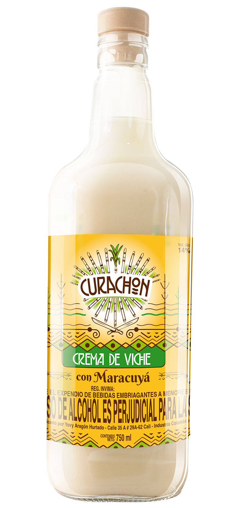 Crema de Viche Curachon 750 mL